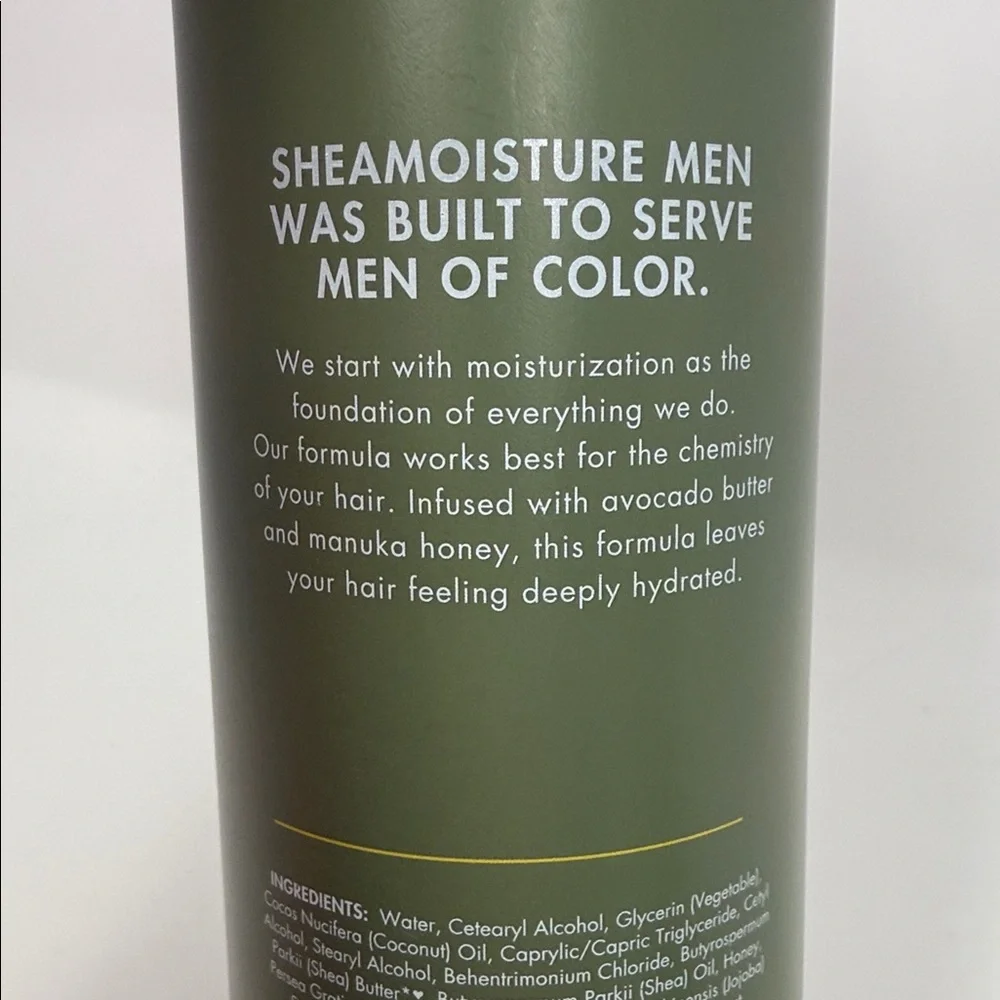 3 New Shea Moisture Men Avocado Butter & Manuka Honey Deep Conditioner 15 fl oz